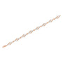 1 Ct. T.W. Diamond Infinity Loop and Swirl Link Bracelet in 10K Rose Gold, photo 5