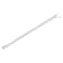 1/2 Ct. T.W. Diamond Nested Circle Miracle-Set Open Wheel Link Bracelet in Sterling Silver, photo 6