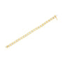 Pulsera Xoxo con diamantes de 2 ct. p.t. en plata de ley bañada en oro amarillo de 10K, foto 6