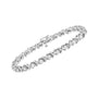 1 Ct. T.W. Brilliant Round-Cut Diamond X Link Bracelet in Sterling Silver, photo 4
