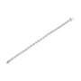 1 Ct. T.W. Brilliant Round-Cut Diamond X Link Bracelet in Sterling Silver, photo 6