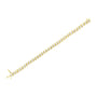 Pulsera de eslabones en S de 2 garras con diamantes de 7 ct. p.t. en plata de ley bañada en oro amarillo de 10K, foto 7