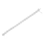 1 Ct. T.W. Diamond Nested Circle Miracle-Set Open Wheel Link Bracelet in Sterling Silver, photo 6