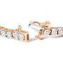 Pulsera tenis de bisel Miracle-Set con diamantes de 1 ct. p.t. en plata de ley, foto 4