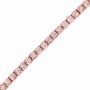 Pulsera tenis de bisel Miracle-Set con diamantes de 1 ct. p.t. en plata de ley, foto 16