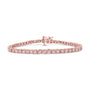 Pulsera tenis de bisel Miracle-Set con diamantes de 1 ct. p.t. en plata de ley, foto 19