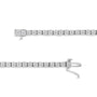 Pulsera tenis de bisel Miracle-Set con diamantes de 1 ct. p.t. en plata de ley, foto 12