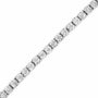 Pulsera tenis de bisel Miracle-Set con diamantes de 1 ct. p.t. en plata de ley, foto 18
