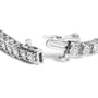 Lab-Grown Diamond Illusion-Set Miracle Plate Tennis Bracelet in Sterling Silver, photo 2