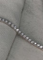 Lab-Grown Diamond Illusion-Set Miracle Plate Tennis Bracelet in Sterling Silver, photo 9