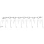 2 Ct. T.W. Diamond Heart Link Bracelet in 10K White Gold, photo 5