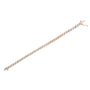 1/4 Ct. T.W. Diamond Round Miracle Plate and S Link Tennis Bracelet in Sterling Silver, photo 18