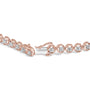 Pulsera tenis de eslabones de rueda de círculo calado con diamantes de 1/10 ct. p.t. en plata de ley, foto 6