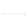 Pulsera tenis de eslabones de rueda de círculo calado con cuentas y diamantes de 1/10 ct. p.t. en plata de ley, foto 10