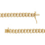 Pulsera tenis Miracle-Set estilo onda de doble curva con diamantes de 1/2 ct. p.t. en plata de ley, foto 9