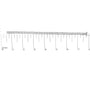 1/2 Ct. T.W. Diamond Miracle-Set Double Swoosh Milgrain Style Tennis Bracelet in Sterling Silver, photo 6