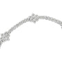1 Ct. T.W. Miracle-Set Diamond Floral Station Tennis Bracelet in Sterling Silver, photo 2