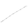 1 Ct. T.W. Miracle-Set Diamond Floral Station Tennis Bracelet in Sterling Silver, photo 5