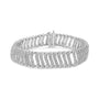 5 Ct. T.W. Round-Cut Diamond S Link Bracelet in Sterling Silver, photo 2