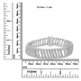 5 Ct. T.W. Round-Cut Diamond S Link Bracelet in Sterling Silver, photo 7