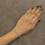 Lab-Grown Diamond Illusion-Set Miracle Plate Tennis Bracelet in Sterling Silver, photo 5