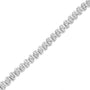 1/3 Ct. T.W. Miracle-Set Diamond S Link Tennis Bracelet in Sterling Silver, photo 4