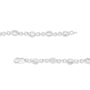 Prong-Set Diamond Accent Curved Spiral Link Bracelet in Sterling Silver, photo 4