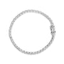 Lab-Grown Round Diamond Four-Prong Tennis Bracelet in 14K Gold, photo 37