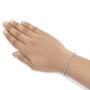 Pulsera tenis clásica con diamantes cultivados en laboratorio en oro blanco de 14K, foto 6