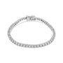 2 Ct. T.W. Miracle-Set Round-Cut Lab-Grown Diamond Illusion Tennis Bracelet in 14K White Gold, photo 6