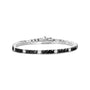 12 Ct. T.W. White and Treated Black Diamond Tennis Bracelet in Sterling Silver, photo 3