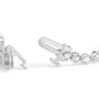 Pulsera tenis de 3 garras con diamantes de 2 ct. p.t. en plata de ley, foto 2