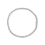 Pulsera tenis clásica con diamantes naturales de 6 ct. p.t. en oro blanco de 10K, foto 4