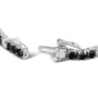 12 Ct. T.W. White and Treated Black Diamond Tennis Bracelet in Sterling Silver, photo 11