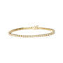 6 Ct. T.W. Classic 4 Prong-Set Round Brilliant-Cut Diamond Tennis Bracelet in 14K Yellow Gold, photo 1