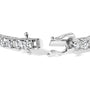 Lab-Grown Round Diamond Four-Prong Tennis Bracelet in 14K Gold, photo 14