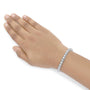 Lab-Grown Round Diamond Four-Prong Tennis Bracelet in 14K Gold, photo 24