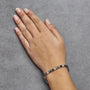 12 Ct. T.W. White and Treated Black Diamond Tennis Bracelet in Sterling Silver, photo 15