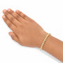 Lab-Grown Round Diamond Four-Prong Tennis Bracelet in 14K Gold, photo 22