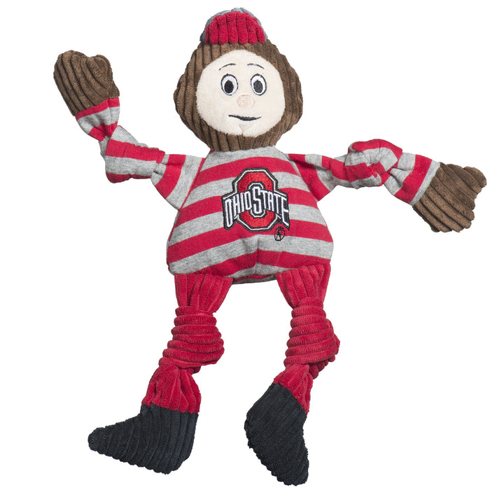 NCAA Ohio State University, Brutus the Buckeye Knottie Plush Dog Toy, photo 3
