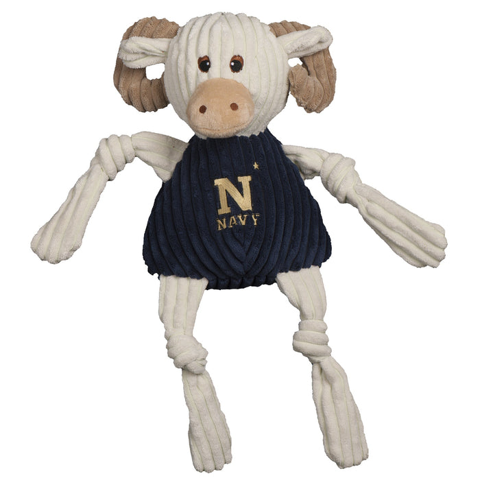 NCAA U.S. Naval Academy, Bill the Goat Knottie, juguete de peluche para perro