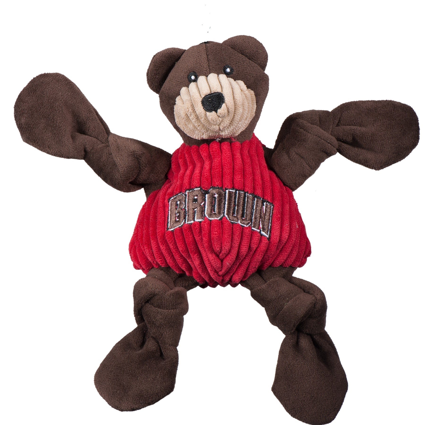 NCAA Brown University, Bruno the Bear Knottie, juguete de peluche para perro, foto 2
