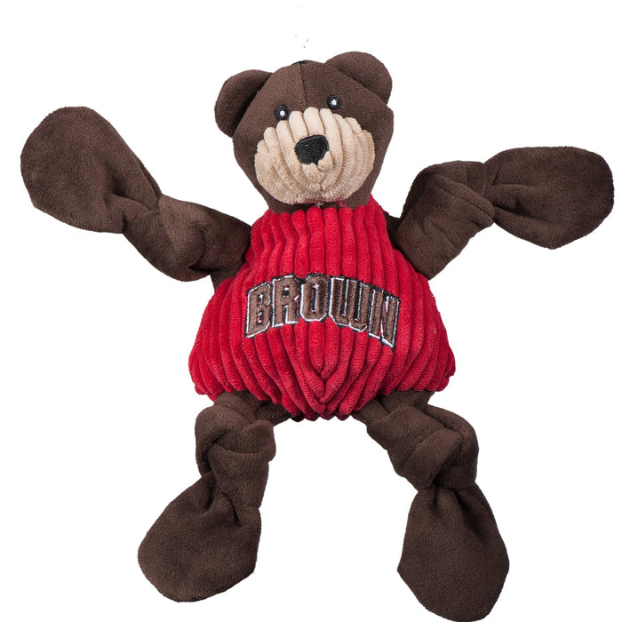 NCAA Brown University, Bruno the Bear Knottie, juguete de peluche para perro, foto 2