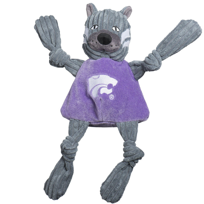 NCAA Kansas State University, Willie the Wildcat Knottie Plush Dog Toy, photo 4
