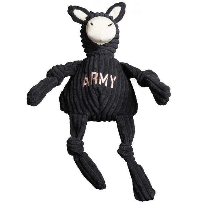 NCAA U.S. Military Academy, Army Mule Knottie, juguete de peluche para perro