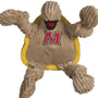 NCAA University of Maryland, Testudo the Terrapin Knottie, juguete de peluche para perro, foto 3