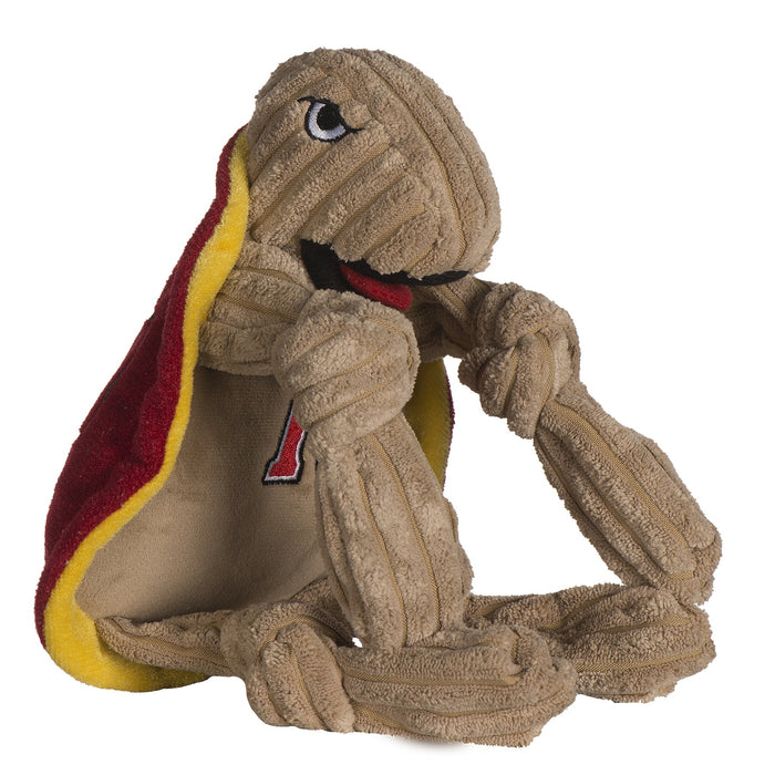 NCAA University of Maryland, Testudo the Terrapin Knottie, juguete de peluche para perro, foto 4