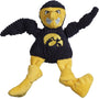 NCAA University of Iowa, Herky the Hawk Knottie, juguete de peluche para perro
