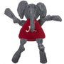 NCAA University of Alabama, Big Al Mascot Knottie, juguete de peluche para perro