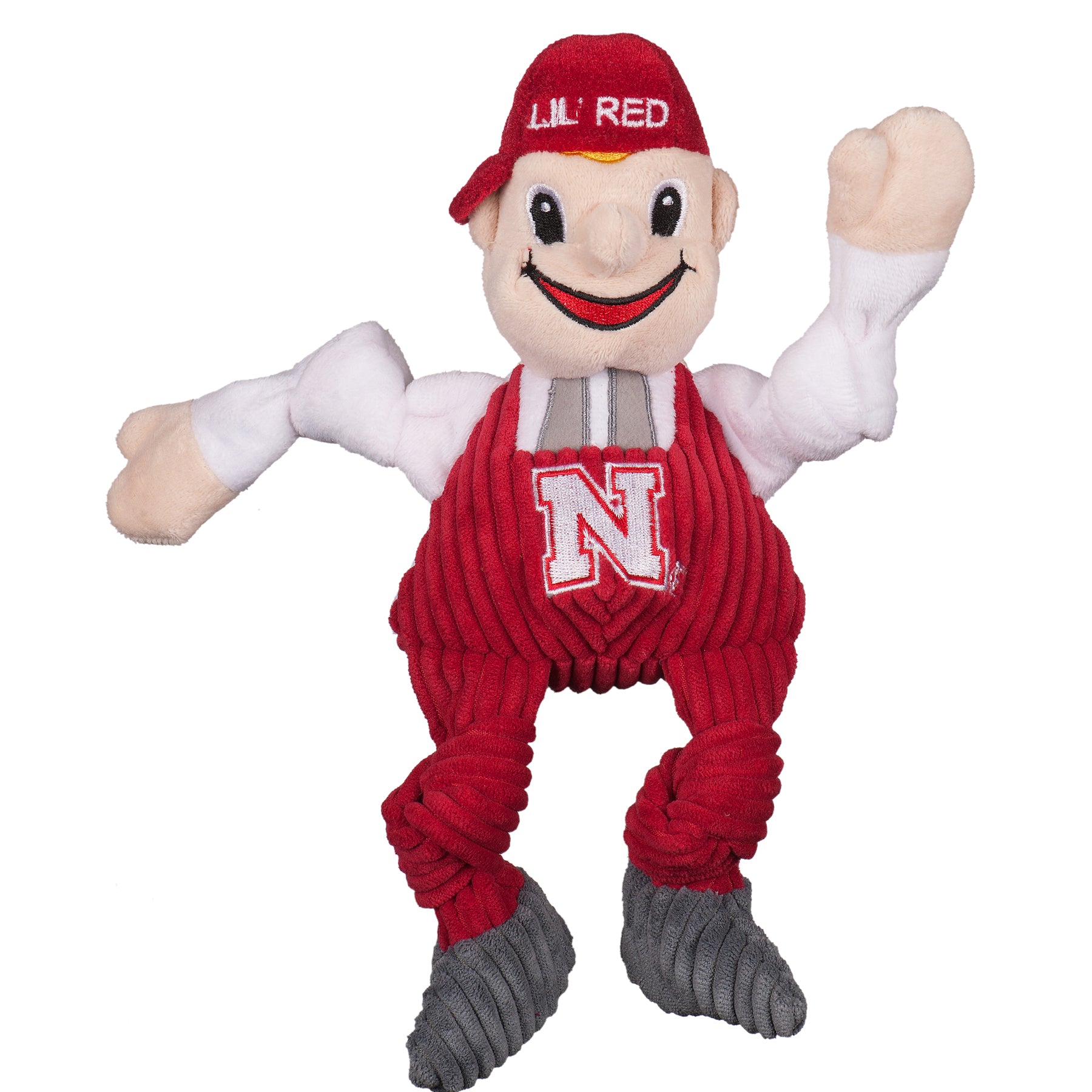 NCAA University of Nebraska, Lil Red Knottie, juguete de peluche para perro, foto 3
